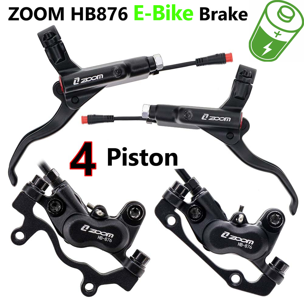 ZOOM HB-876E e-bike 4 pistons  - Zoom Hydraulic Brake 4 Piston E-Scooter avis et prix