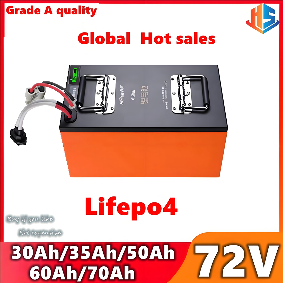 Batterie Lifepo4 72V 50Ah 60AH - 72V 30Ah Lifepo4 Battery Pack avis et prix