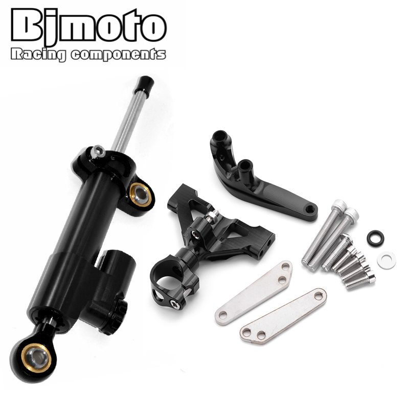 BJMOTO – Kit d'amortisseur de  - Steering Damper Stabilizer Kit Cnc avis et prix