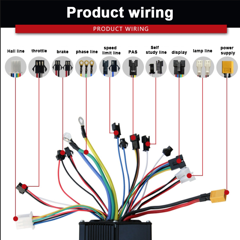 Contrôleur à onde sinusoïdale  - 72V 45A Dual Controller avis et prix